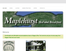 Tablet Screenshot of maplehurst.us
